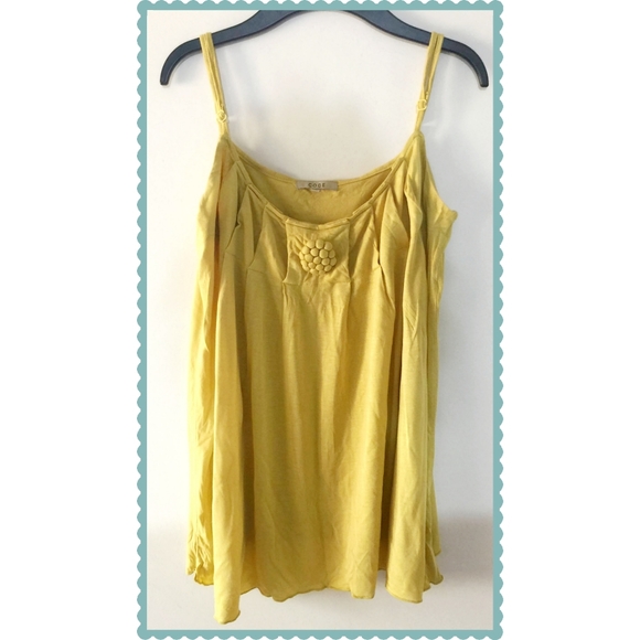 Code Tops - Spaghetti Strap Tunic Top